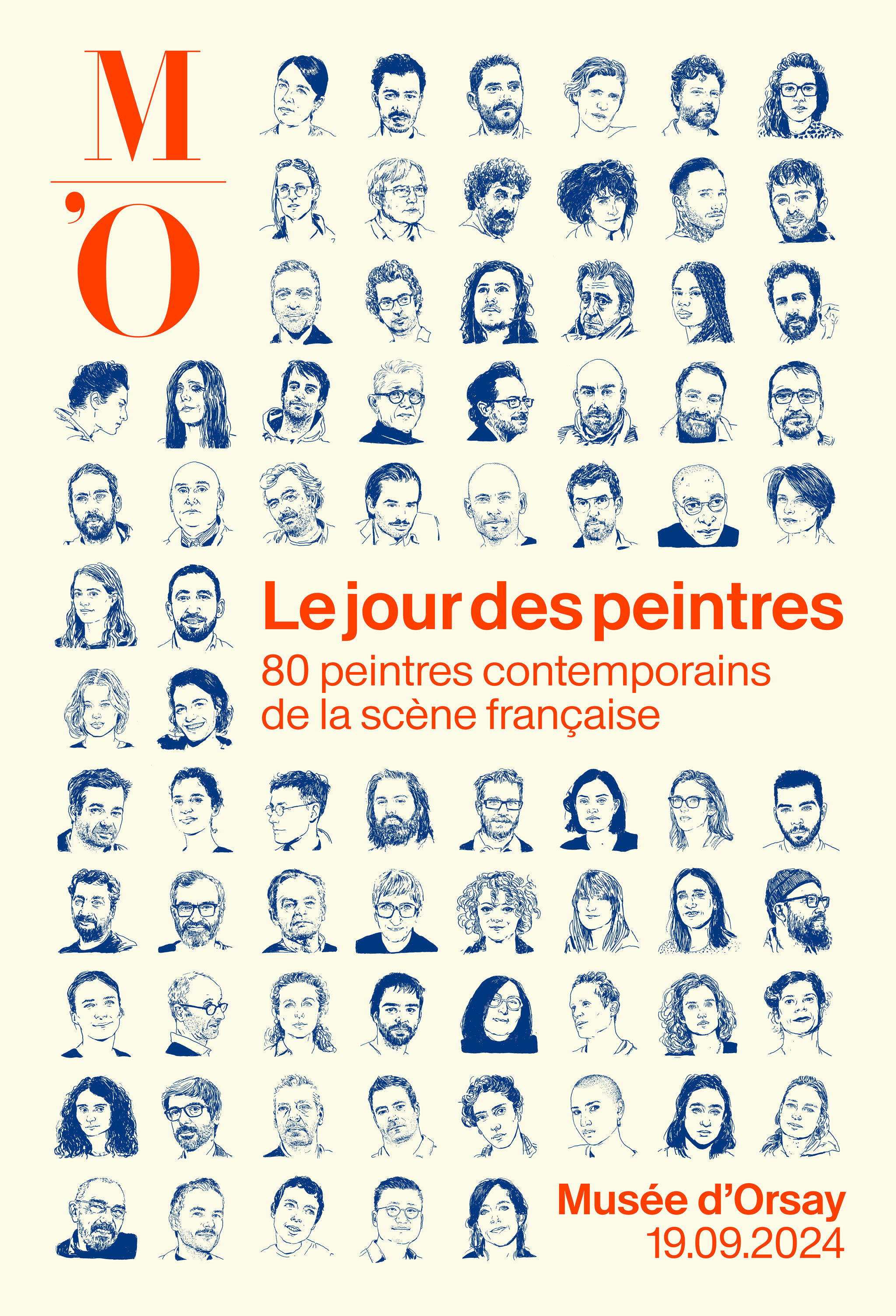 Le jour des peintres | 80 peintres contemporains de la scène française | Musée d'Orsay, Paris